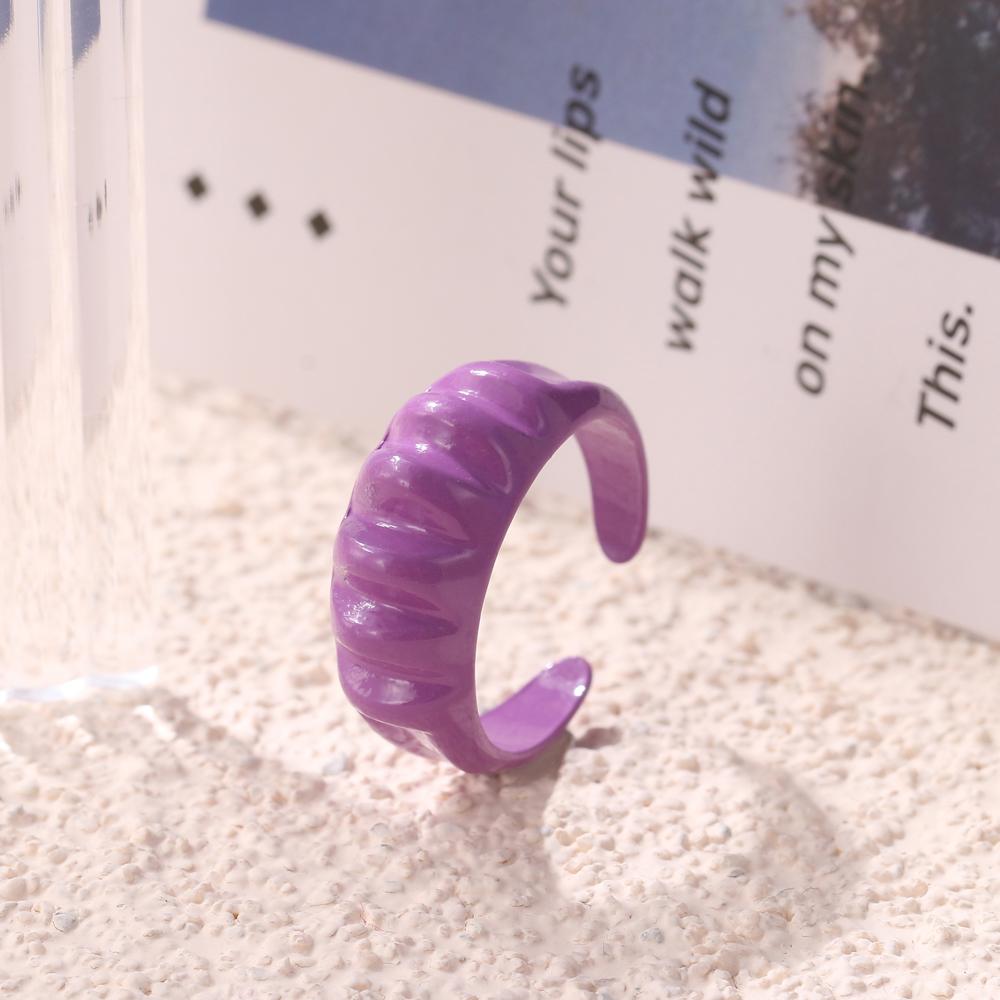 Otevírací prsten Dámské šperky Jednoduchý Elegantní Módní Otevírací Nastavitelný Prsten Dárek