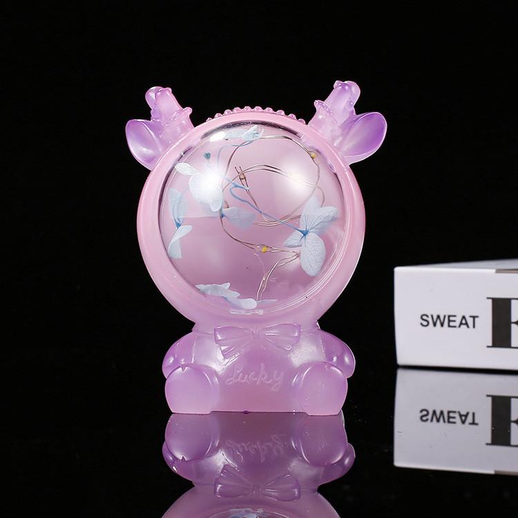 Ten Night Lamp Options Battery Powered Cartoon Cute Animal Lights Shaped