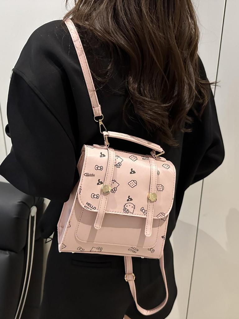 Damen Sommer 2025 Minimalistische Retro Schultertasche & Vielseitiger Rucksack