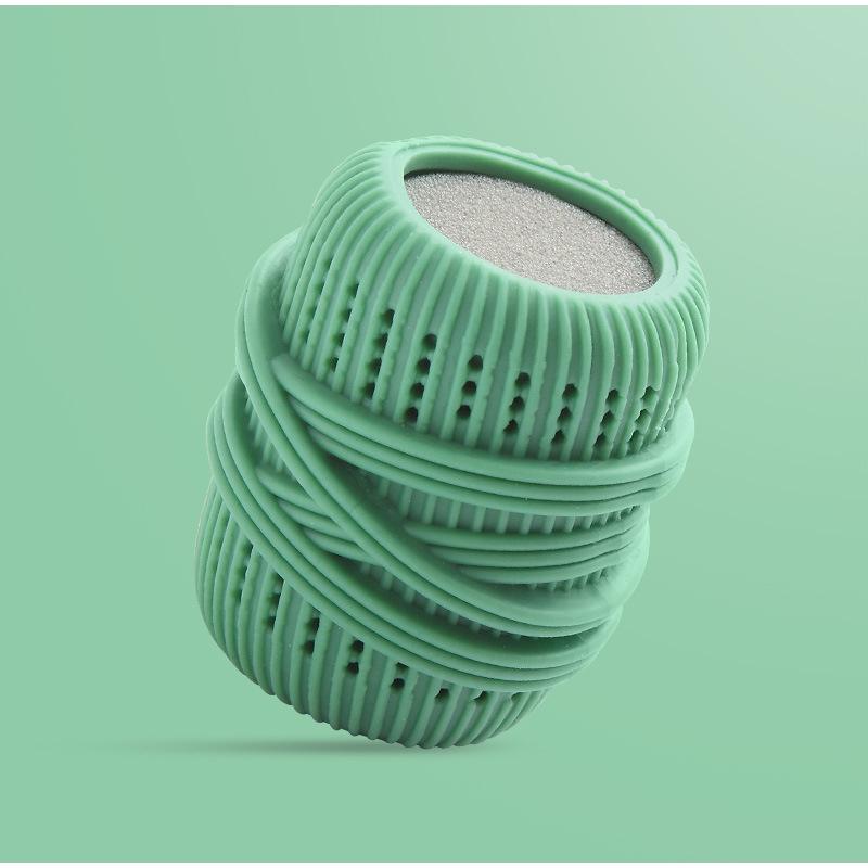 

М яч для білизни 1 шт. Фільтри для пральних машин, що захоплюють ворсинки, засіб для чищення, м яч для чищення вдома, багаторазовий LM зелений