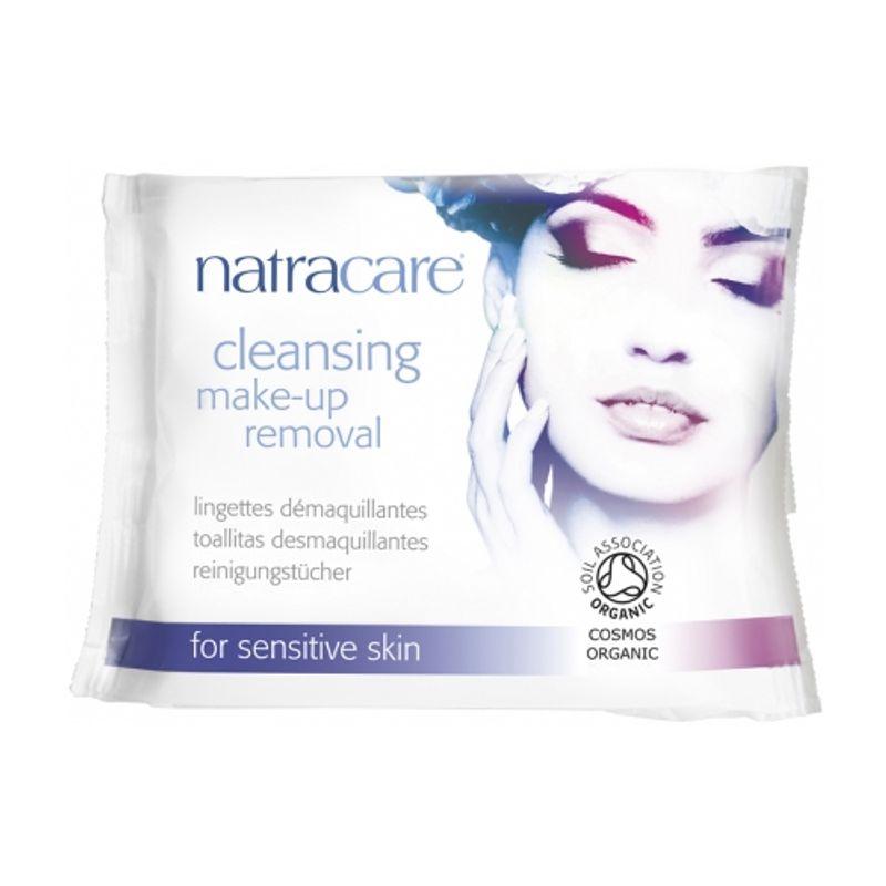 NATRACARE Makeup Remover Cleansing Tissues, 20 Pack
