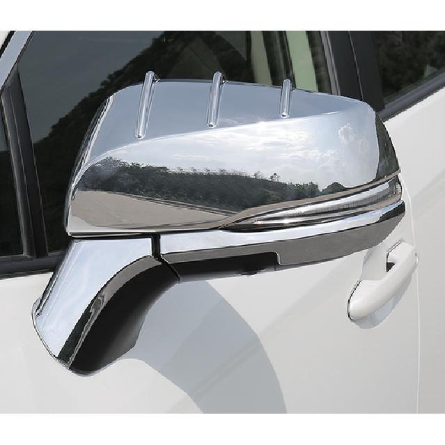 Chrome Rearview Side Mirror Cover Trim for - Toyota RAV4 Set 6PCS ABS