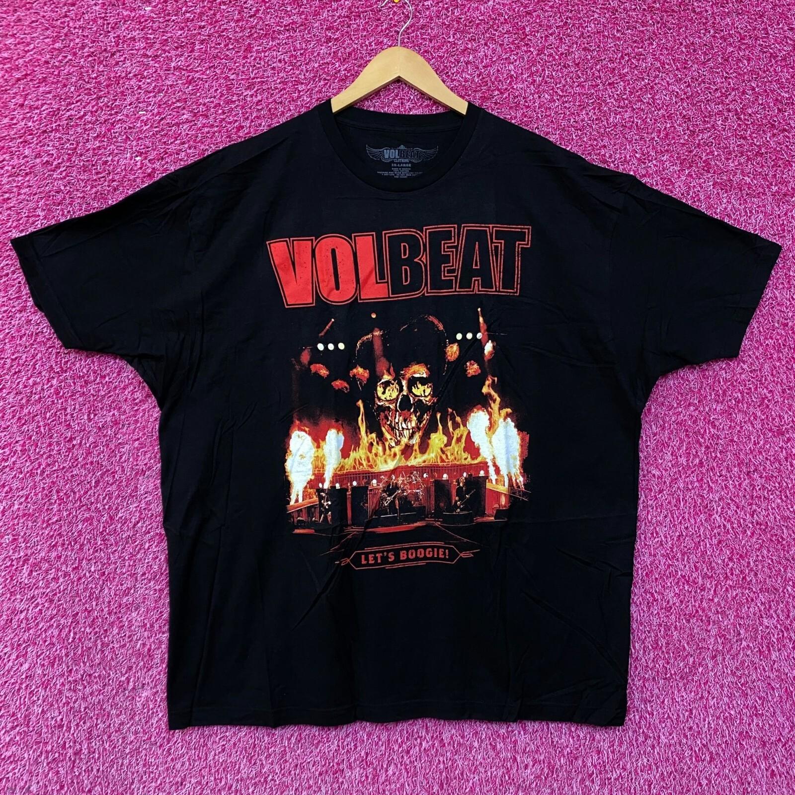 Volbeat Lets Boogie Live from Telia Parken Groove Metal Tee 3X M