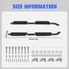 For 2020-2025 Land Rover Defender Running Boards High Load-Bearing Side Step Boards Nerf Bars Auto Repairing Accessories