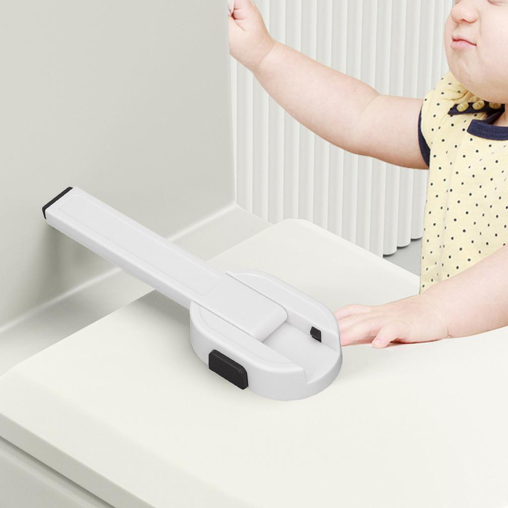 Blocca Coperchio WC a Prova di Bambino Protezione Anti Animali Serratura Sedile WC Sicurezza Superiore Anti Apertura per Uso Domestico