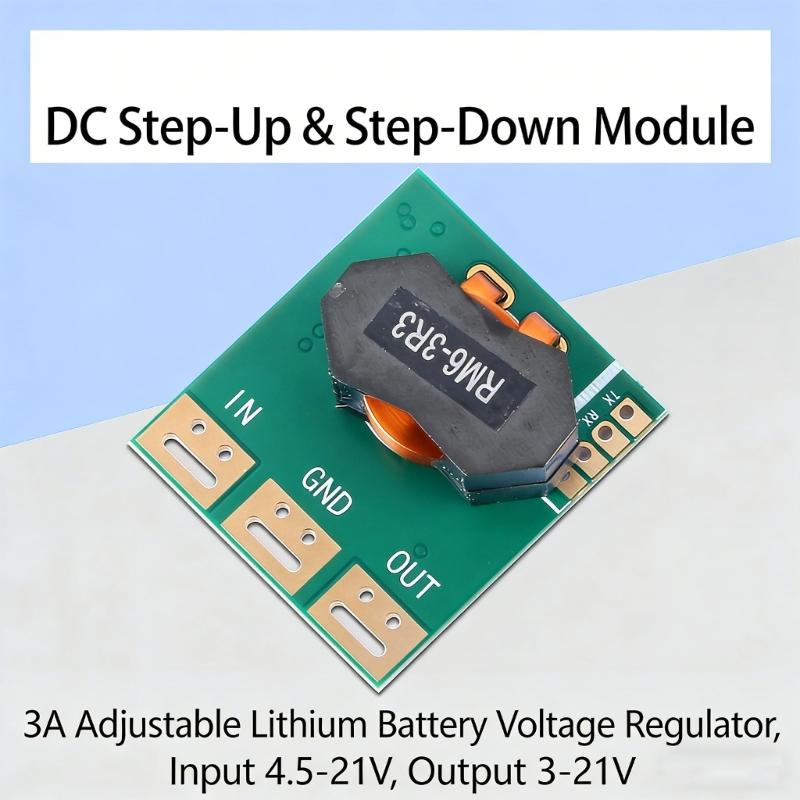 High Efficiency Power Converters Module 4.5V-21V Input 3V-21VOutput 3A Current Voltages Regulator For Industrial Equipment