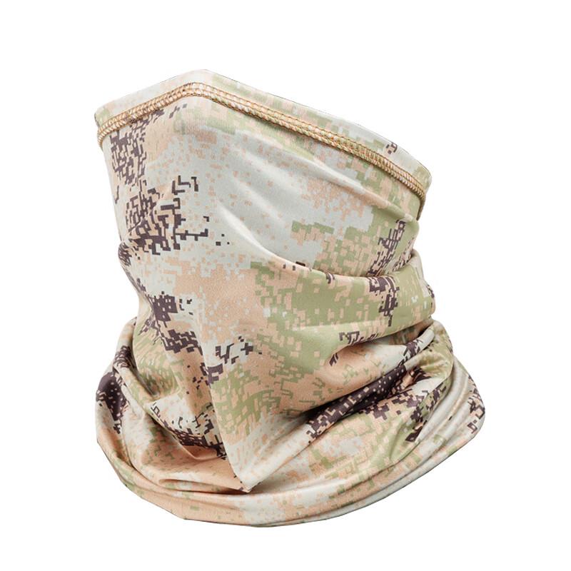 Camouflage Ice Silk Neck Gaiter Face Mask
