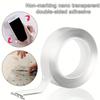 Cinta Adhesiva Multiusos Potente Adhesivo de Doble Cara Extraíble Transparente Agarre de Montaje Lavable Impermeable Fuerte Pegajoso