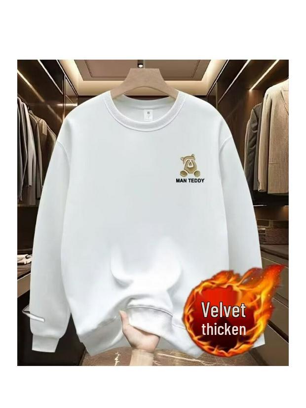 Men's Long-Sleeve Round Neck Sweatshirt - Spring/Autumn