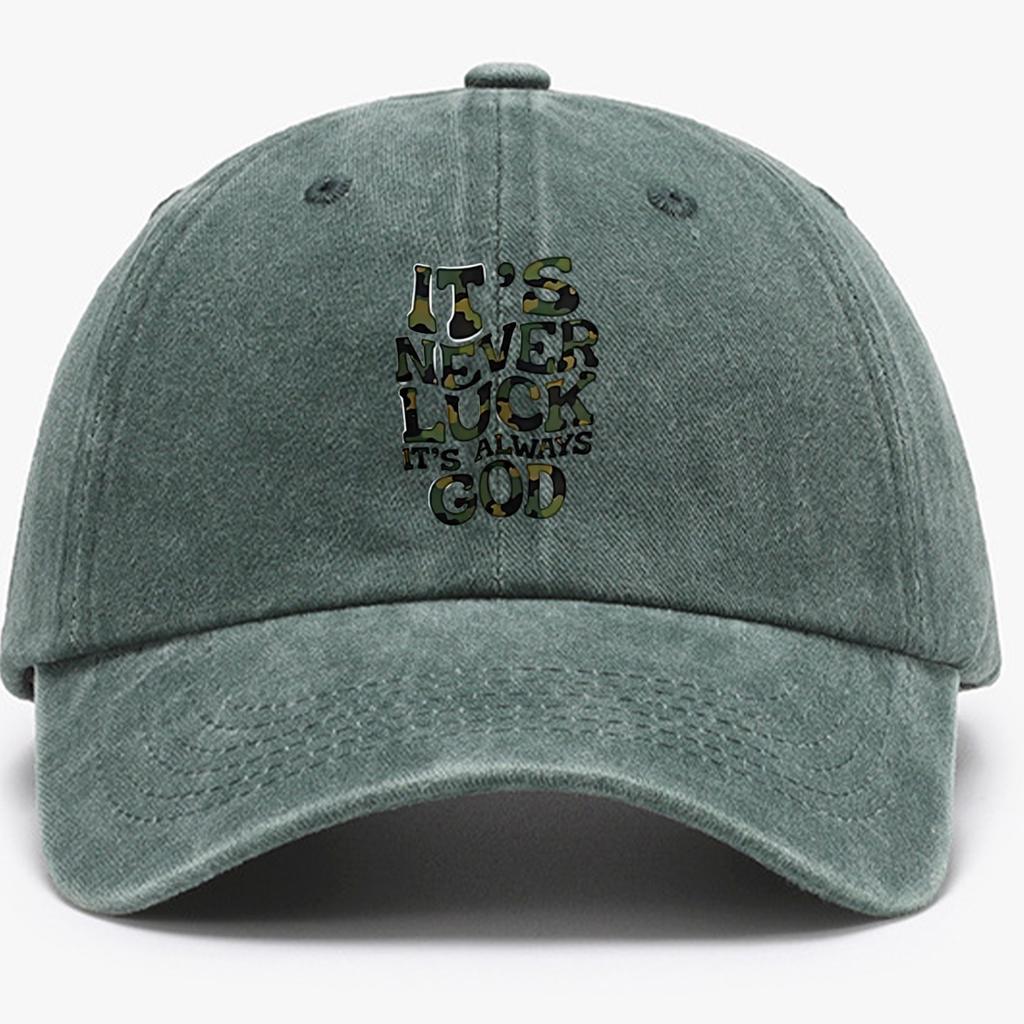 Camouflage Letter Printed Baseball Cap for Men and Women, Outdoor Sun Protection Hat, Breathable, Comfortable and Adjustable
