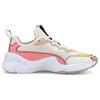 Puma Rise Extravaganza Low Top Running Shoes Women sneaker Khaki Brown Pink 373446-01