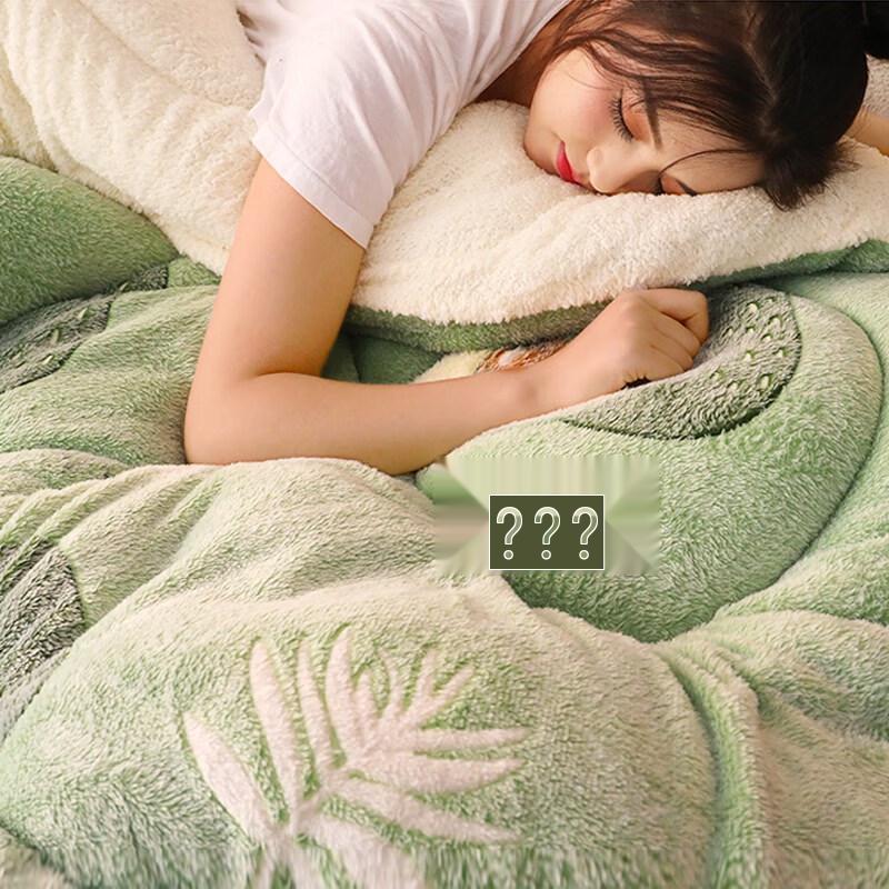 Nanjiren Thickened Lamb Fleece Winter Quilt