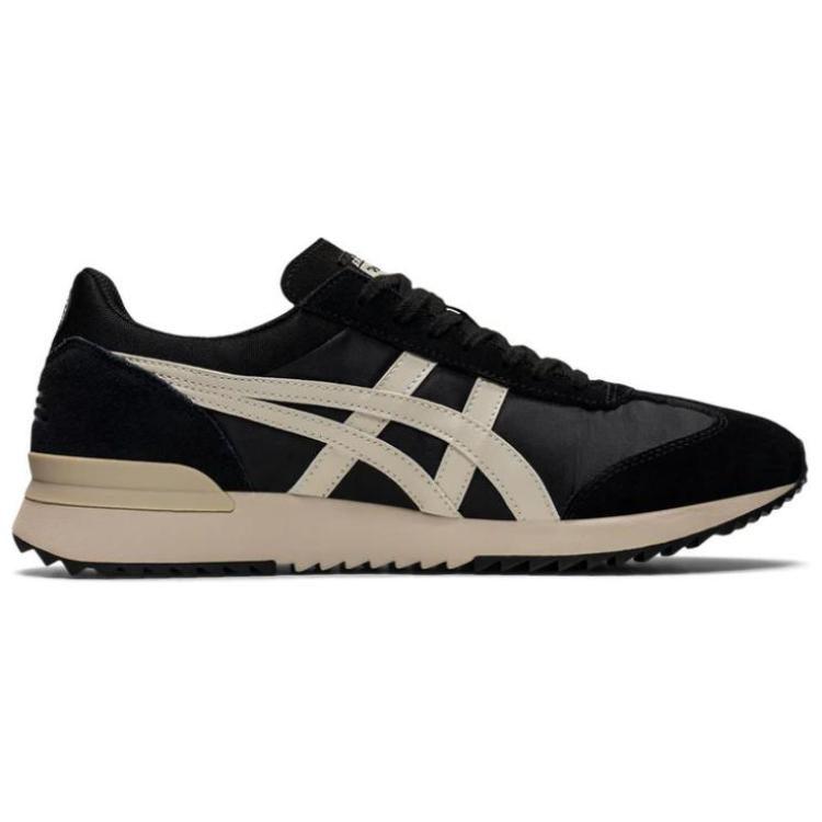 ONITSUKA TIGER California 78 EX Abriebfest Leicht Niedrig geschnitten Freizeit Schuhe Unisex Schwarz 1183A355-002