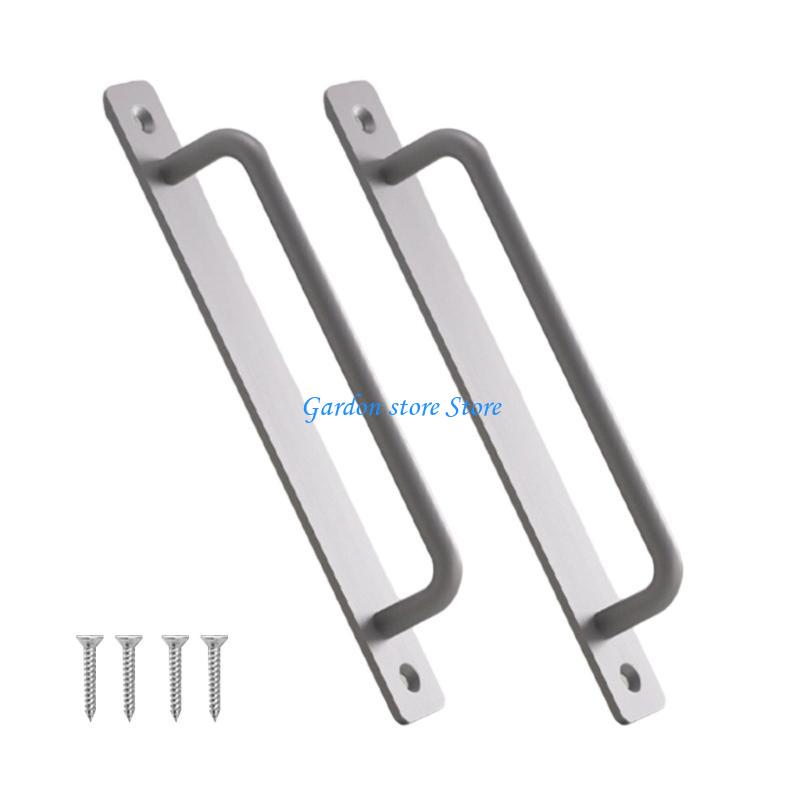 B0KB 2pcs Sliding Door Handles for Enhancing Home Aesthetics and Functionality