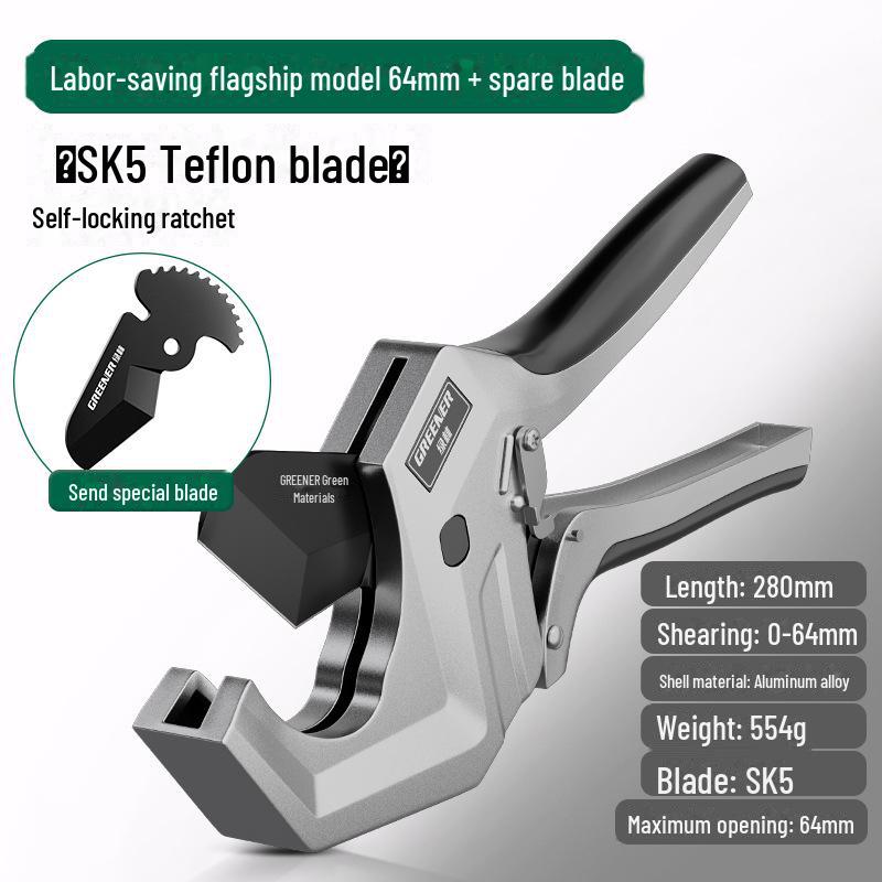 Green Forest PPR PVC Pipe Cutter - Quick Shear Cutting Tool