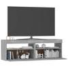 Vidaxl Szafka Pod Tv Z Led, Szary Dąb Sonoma, 120X35X40 Cm
