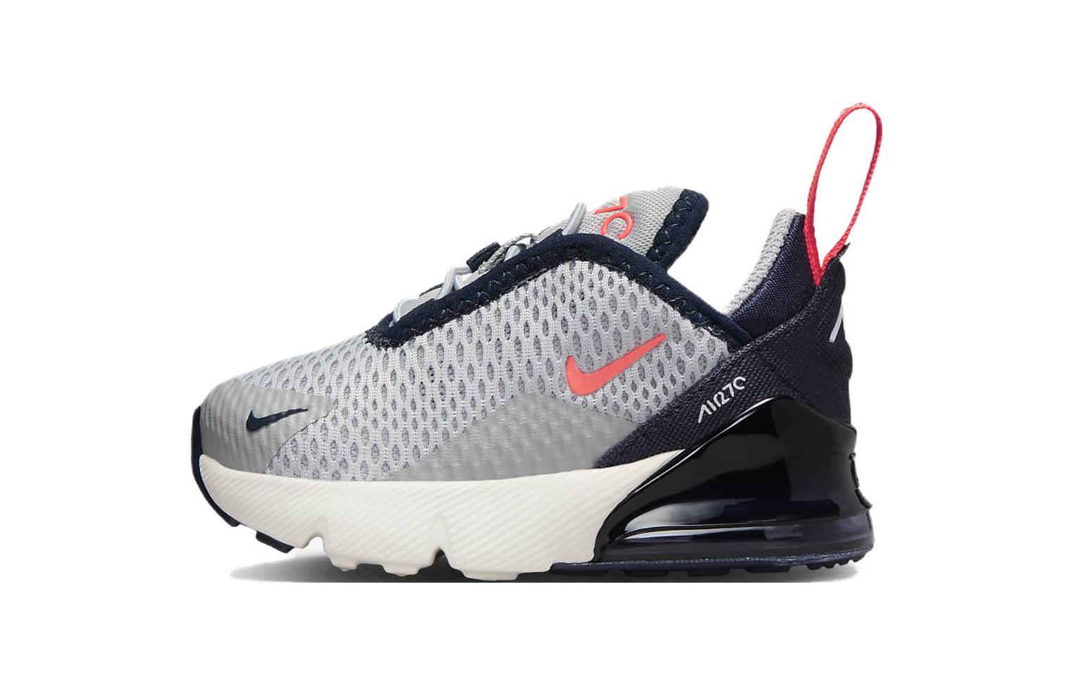 Nike Air Max 270 TD  Light Smoke Grey Bright Crimson  DD1646-028 22