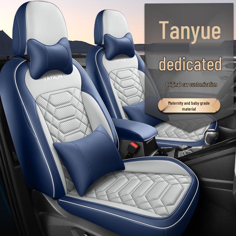 CLY Custom-Fit Full-Cover Seat Cushion for Volkswagen Tayue