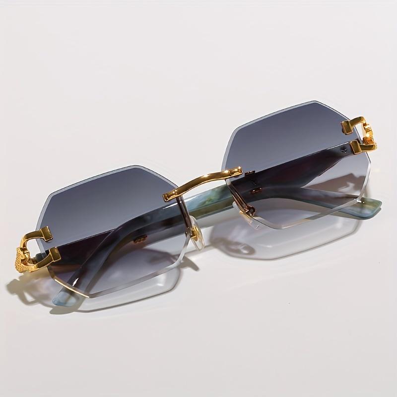 Gafas Deportivas con Estampado de Leopardo Geométrico para Mujer, Montura Compuesta Ligera y Duradera, Gafas de Streetwear de Moda