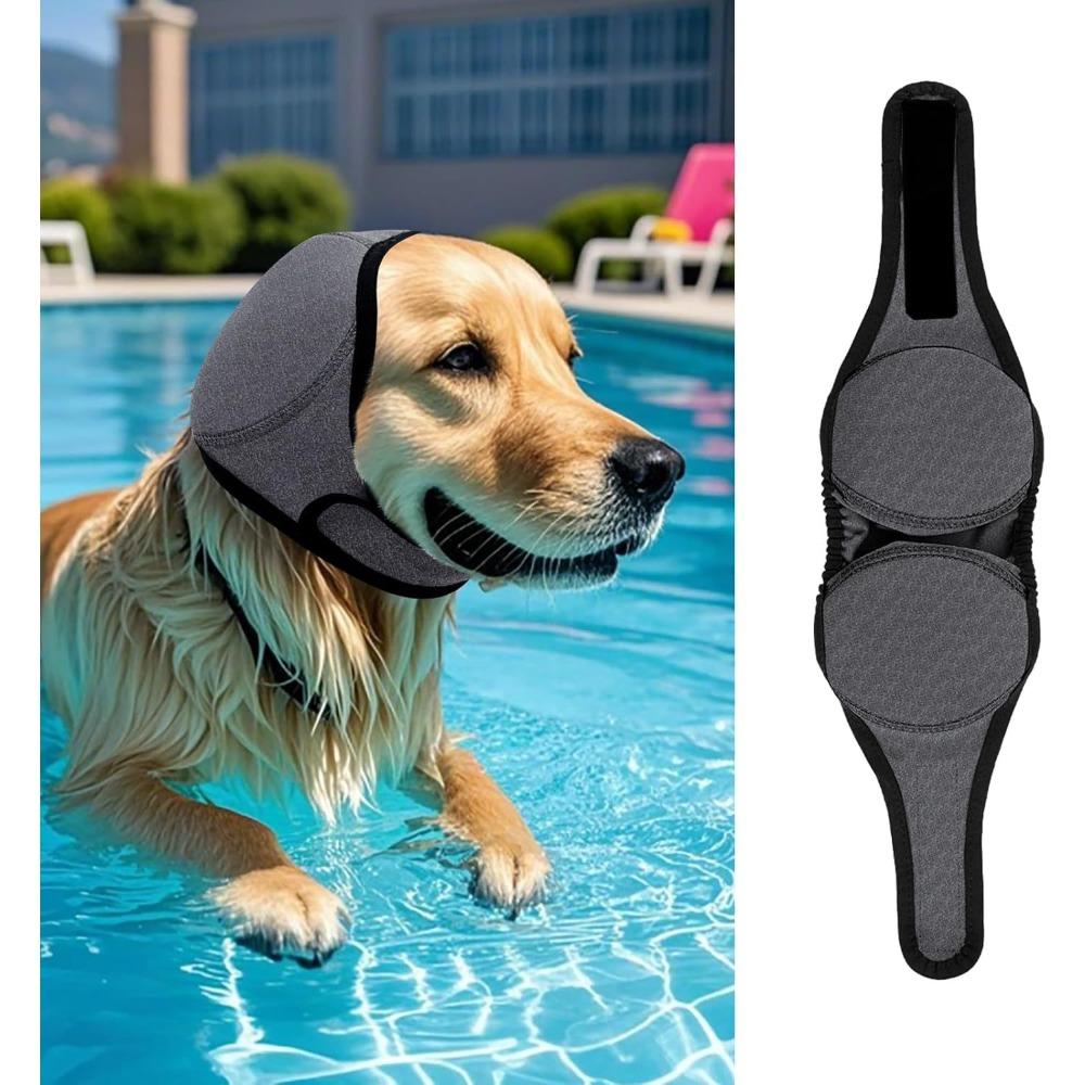 Dog beauty earmuffs, noise proof, ear covering, high elasticity, soft, warm, cat and dog earmuffs, washable, pet dog hat