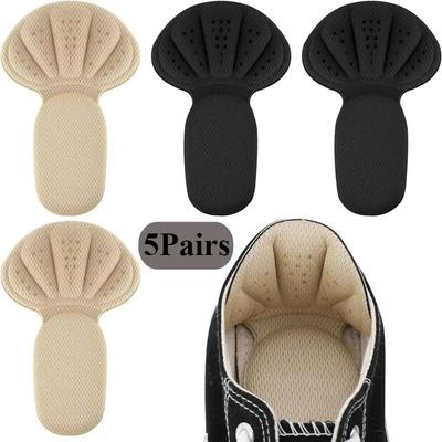 New 2 In 1 High Quality Sponge Heel Cushion Back of Inserts Heel Protectors Shoe Pads for Shoe Too Big Soft Mesh Heel