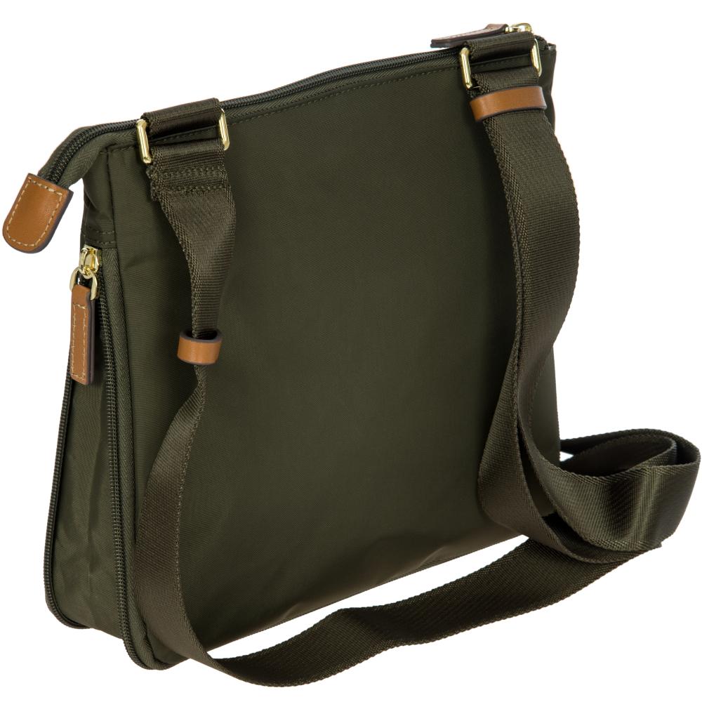 Brics X-Bag Expandable Shoulder Bag Olive (Br-Bxg45081.078)