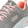 Кроссовки Skechers Arch Fit - Comfy Wave серый/розовый