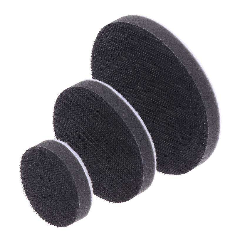 5Pcs 2/3/5 Inch Soft Density Sponge Sanding Pads Interface Pad Polishing Cushion Buffer Backing Pad For Power Tools Accessories