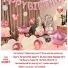 18th Birthday Party Aluminum Balloon Set - Wall Decoration Background