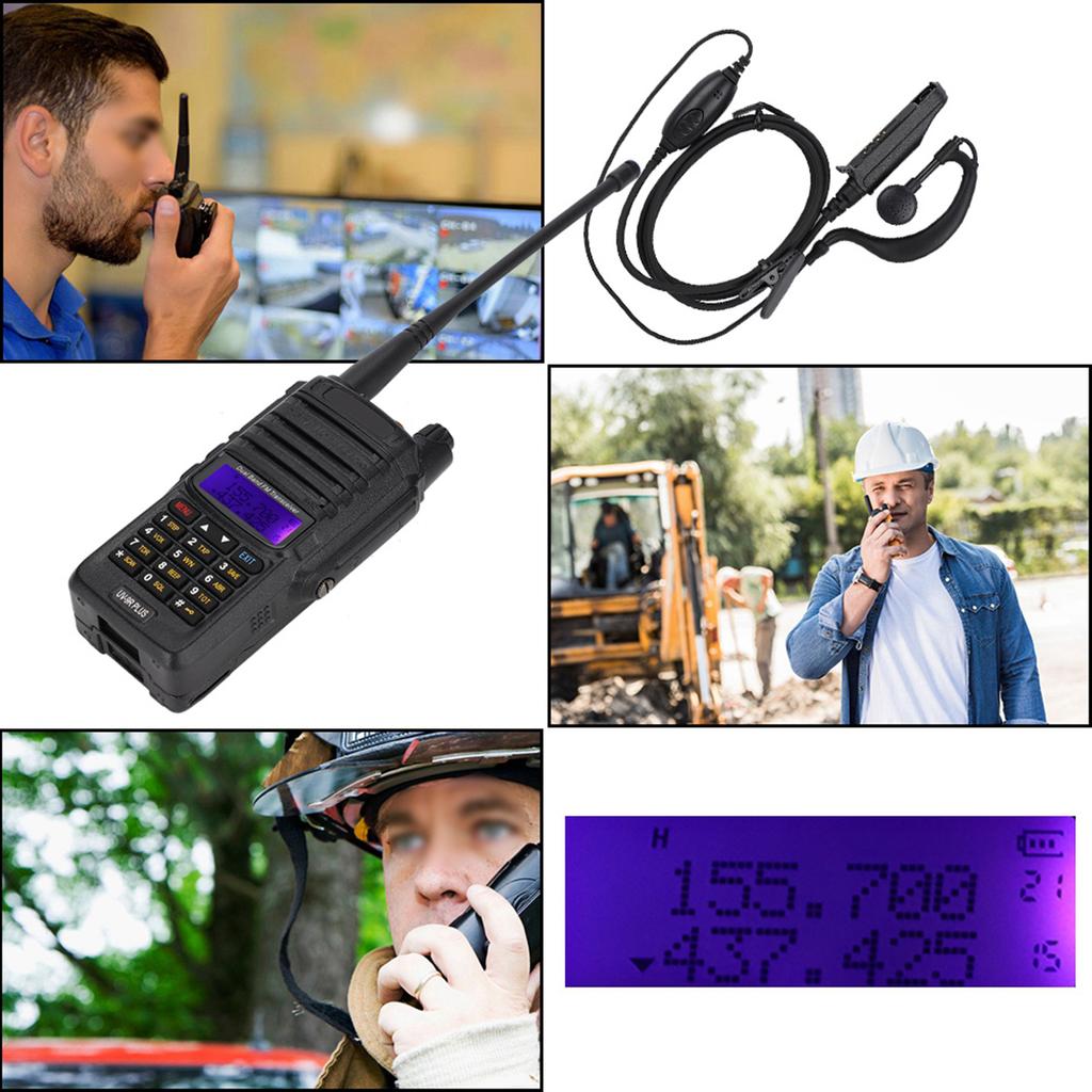 UV-9R Plus 15W Ruční Dvoupásmové Vysílačka Walkie Talkie pro Baofeng
