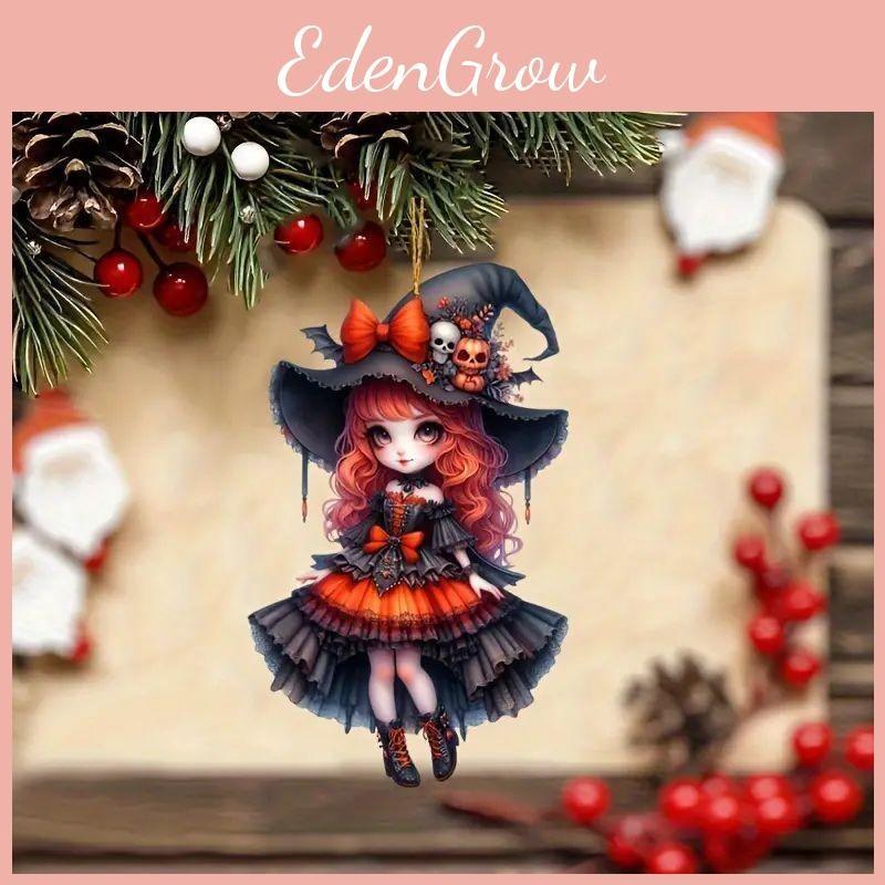 Acrylic Car Halloween Hanging Girl Pendant Auto Interior Accessories Driving