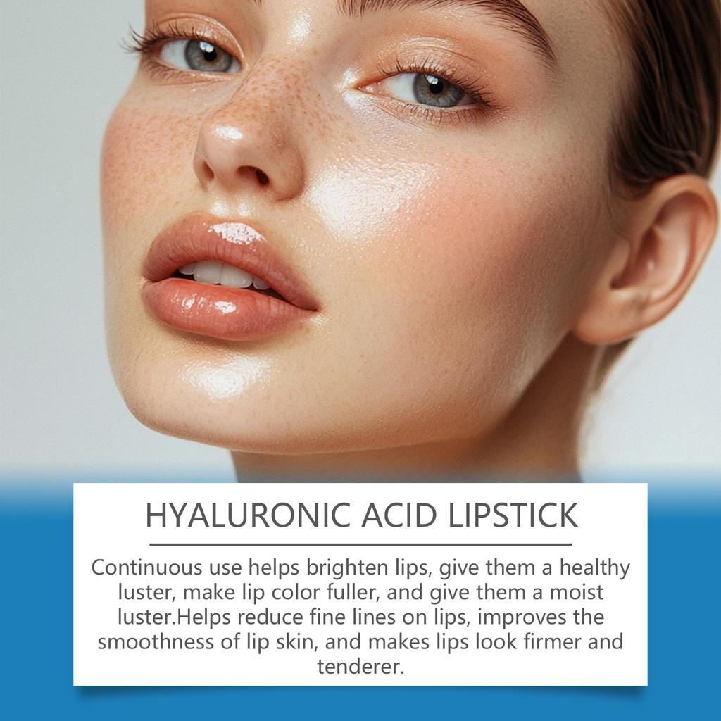 Hyaluronic Lip Balm Lips Skincare Anti Cracking Nourishing Brightening Moisturizing Lip Balm Lipstick Lips Skin Care