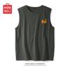 MINISO Men's American Retro Cotton Sleeveless T-Shirt