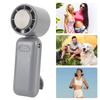 Portable Handheld Fan Rechargeable 5 Gear Wind Battery Operated Cooling Fan for Outdoor Activities Travel Working
