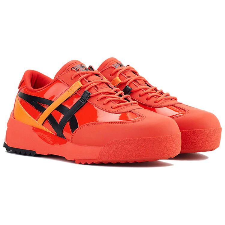 ONITSUKA TIGER Delegation Leather Shock Absorbing Comfortable Slip Resistant Durable Low Top Lifestyle Casual Shoes Unisex Casual Shoes 1183A956-601