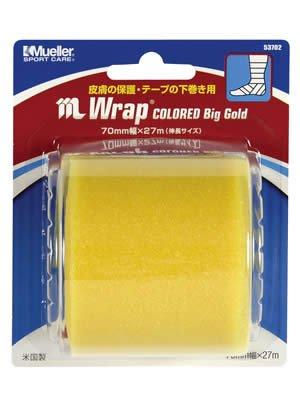 

Mueller Mwrap цветной большой золотой блистер 70 мм нижняя обертка 53702 золото [1 шт.] золотой