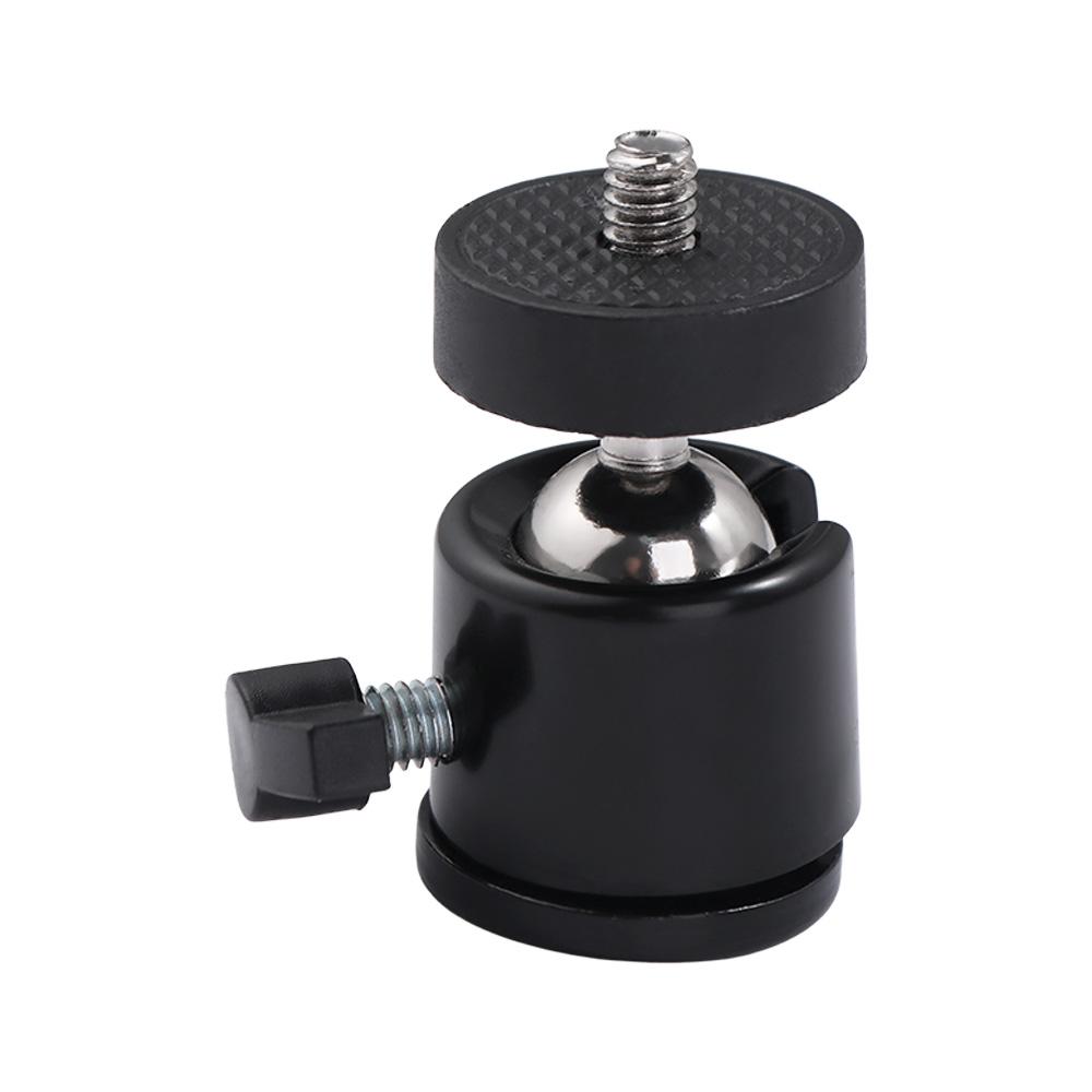 1/4" Screw Ball Head Screw Tripod Mount Rotary Mount Tripod Ball Head for DSLR/DV