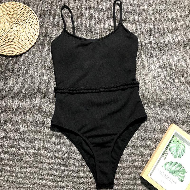 Wysokiej Talii Kostium Kąpielowy Damski Jednoczęściowy Damski Strój Kąpielowy Body Kostium Pływacki Trikini Dopasowany Rozmiar Stroje Kąpielowe Damskie Monokini
