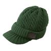 Mazume Knit Cap (with Brim) MZCP-F893 Green