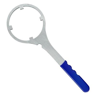 Comfortable Grip Water Wrench Premium Plastic Heavy Duty Water Filter Housing Wrench Steel Tool 4.8 Inch Disassembly Tool