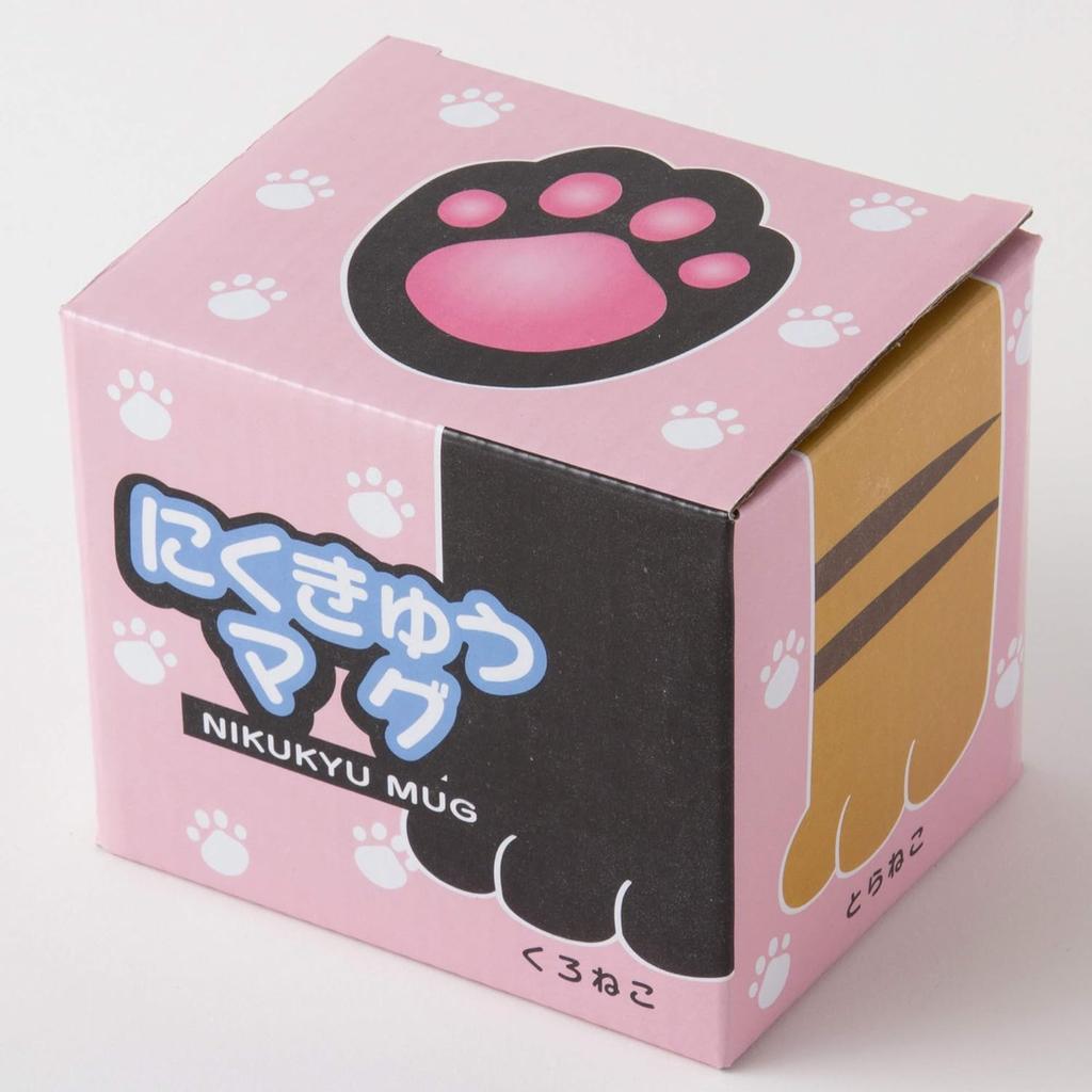 Sun Art Cute Tableware Paw Calico "Cat's Print" Mug, 250cc, White, SAN2235-3