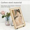 8Pcs Picture Display Stand Carbon Steel Frame Holder Decorative Plate Display Holder for Home Kitchen Office Party Store