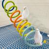 Non-slip DIY Bendable Perch for Birds Cotton String Snake Climbing Rope  Cage Enrichment