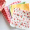 Colorful Strawberry Check Baking Oilproof Paper Roll for Cake and Sandwich Decoration