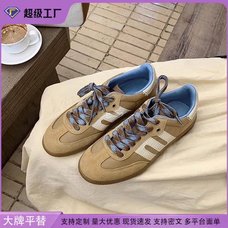 Yuanlitong Autumn New Sports Shoes Summer Light Women Wear Thick-soled German Training Shoes Comfortable Soft Soles Not Tired Feet