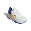Adidas Tensaurs Versatile Comfortable Shock Absorbing Durable Low Top Kids Running Shoes Kids Running Shoes White Blue Yellow IG8581