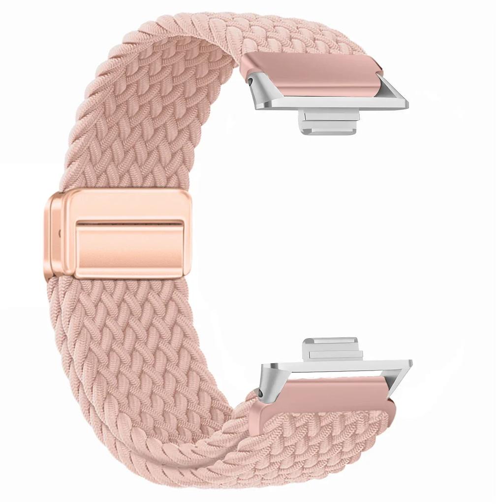 Magnetic Braided Nylon Loop Band for Xiaomi Redmi Watch 5 4 Strap Adjustable Sport Replacement Correa Bracelet Mi Band 9 8 Pro