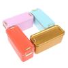Old-Fashioned Rectangular Tinplate Box With Lid High Quality Metal Storage Box Cake Packaging Box Durable With Buckle Candy Box