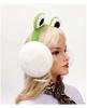 Plush Foldable Earmuffs with Big Eyes - Velvet, Cold-Proof, and Warm for Winter