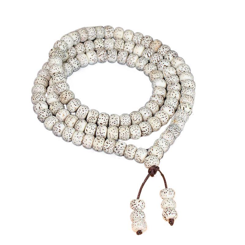 Hainan Star Moon Bodhi 108 Bead Rosary Bracelet Necklace
